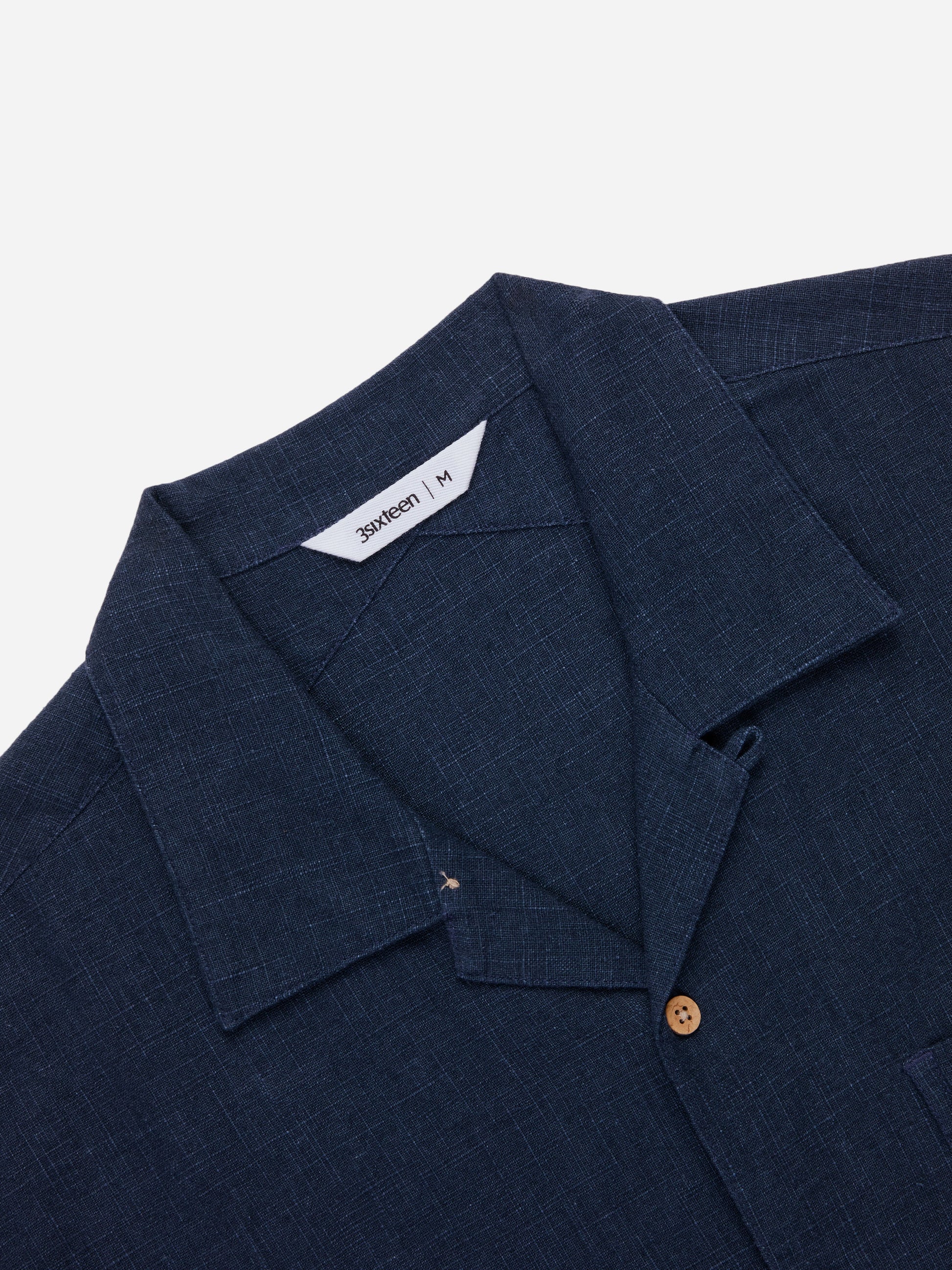 Vacation Shirt Blue Linen