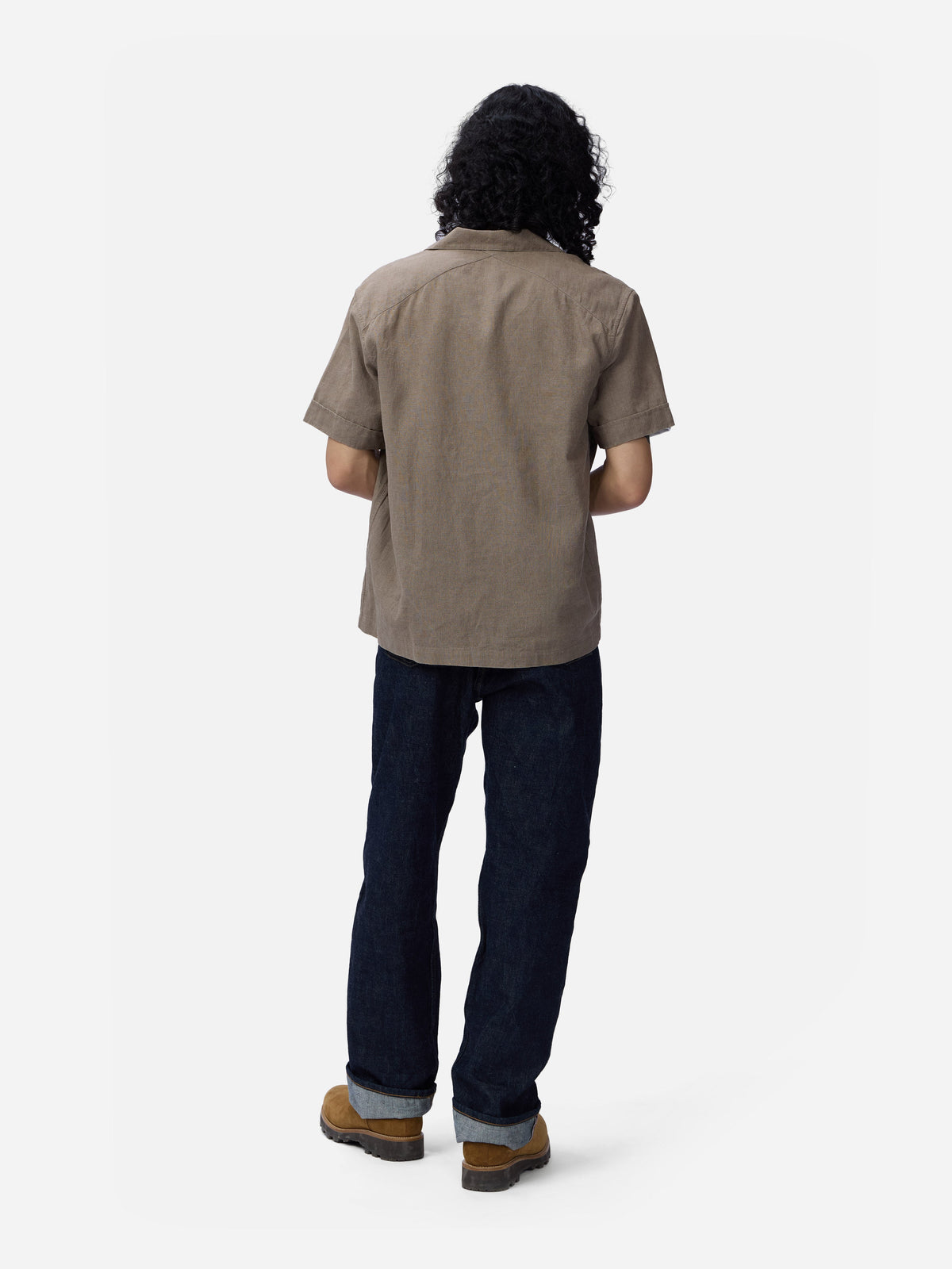 Vacation Shirt Almond Linen