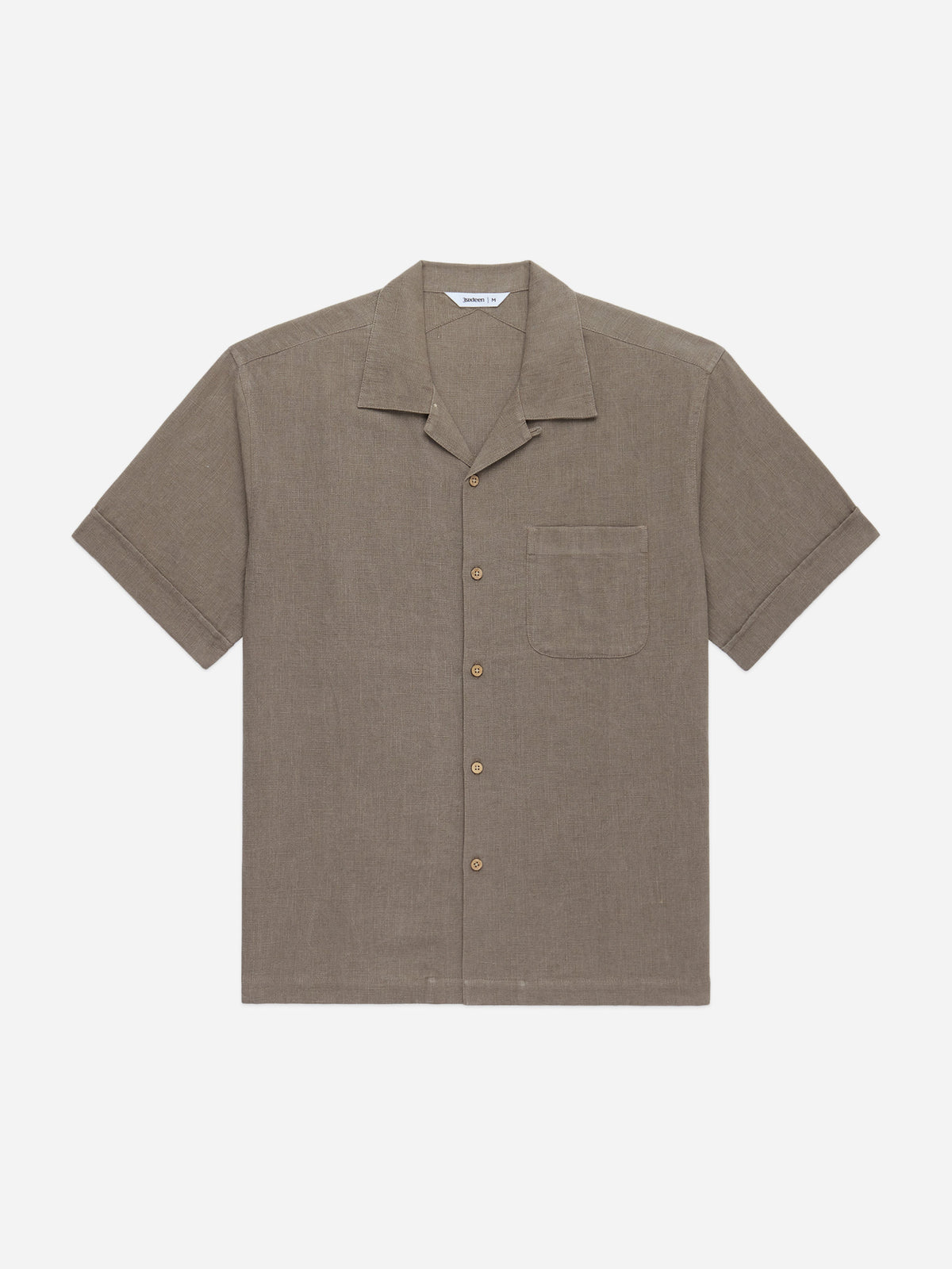 Vacation Shirt Almond Linen
