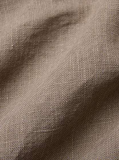Vacation Shirt Almond Linen