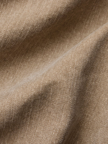 Short Sleeve Workshirt Brown Pigment Dye