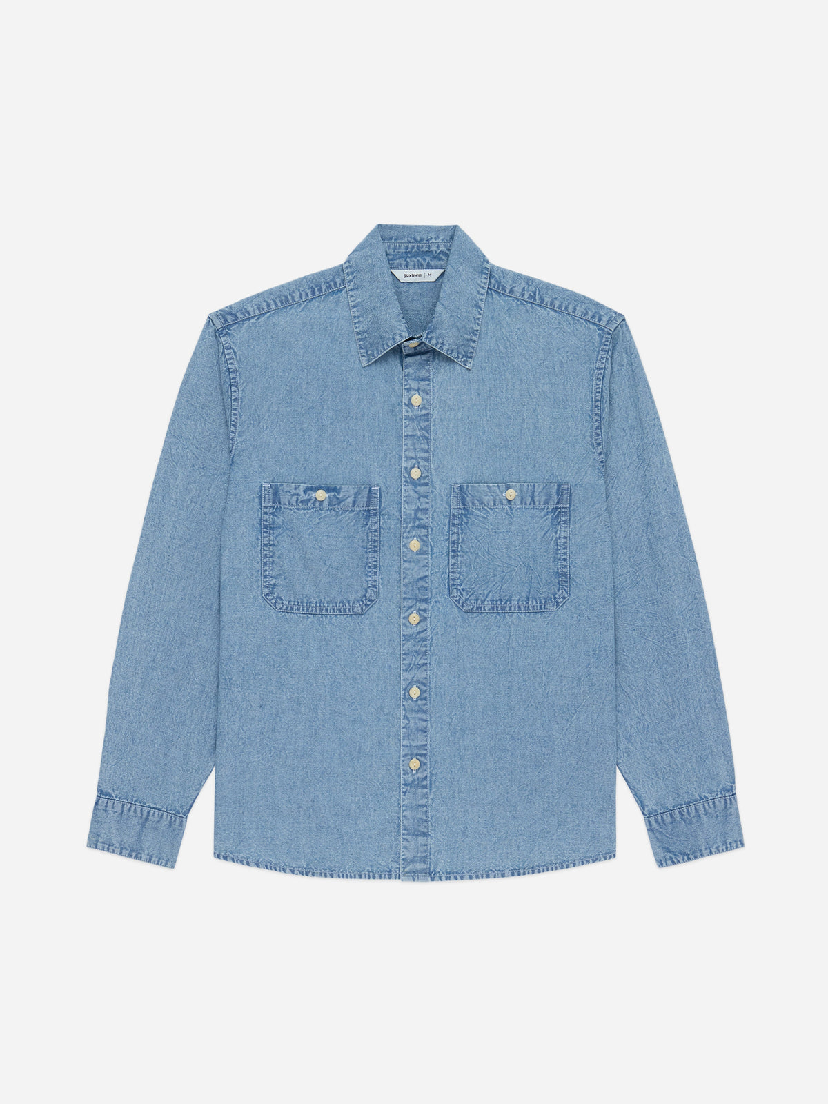 Utility Chambray Shirt Washed Indigo