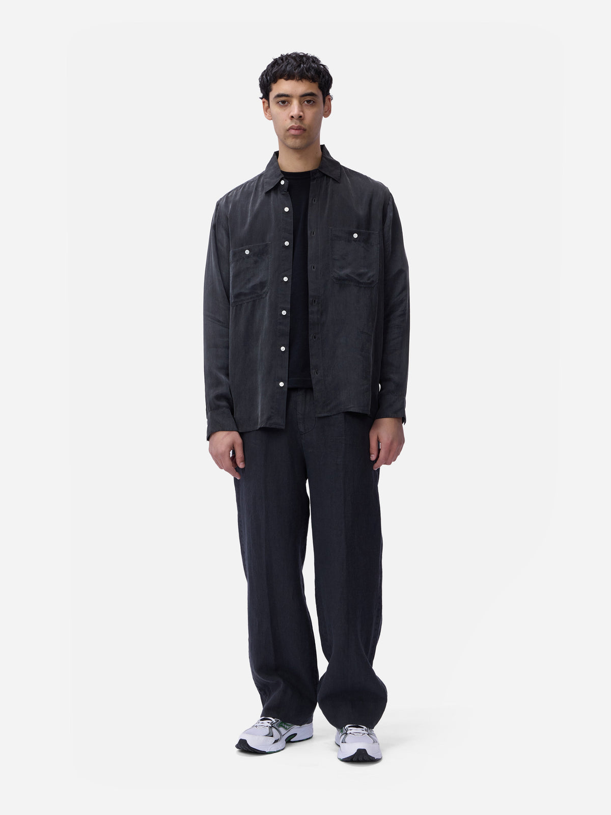 Utility Shirt Black Cupro