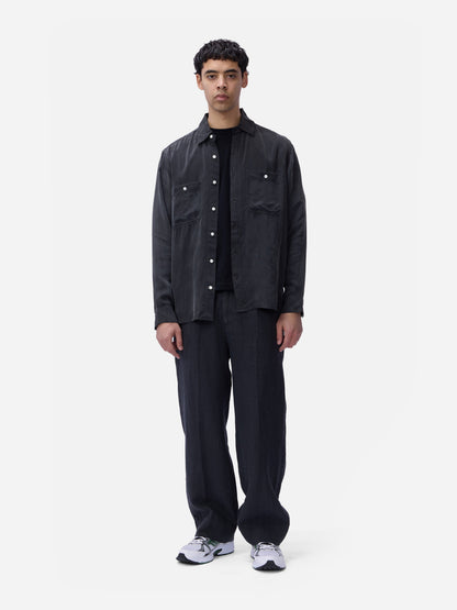 Utility Shirt Black Cupro