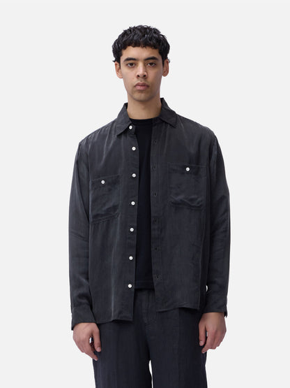 Utility Shirt Black Cupro