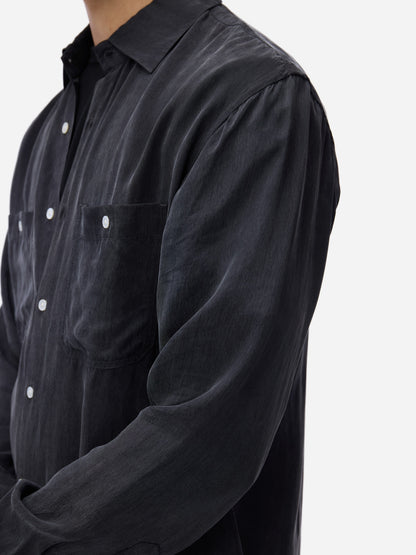 Utility Shirt Black Cupro