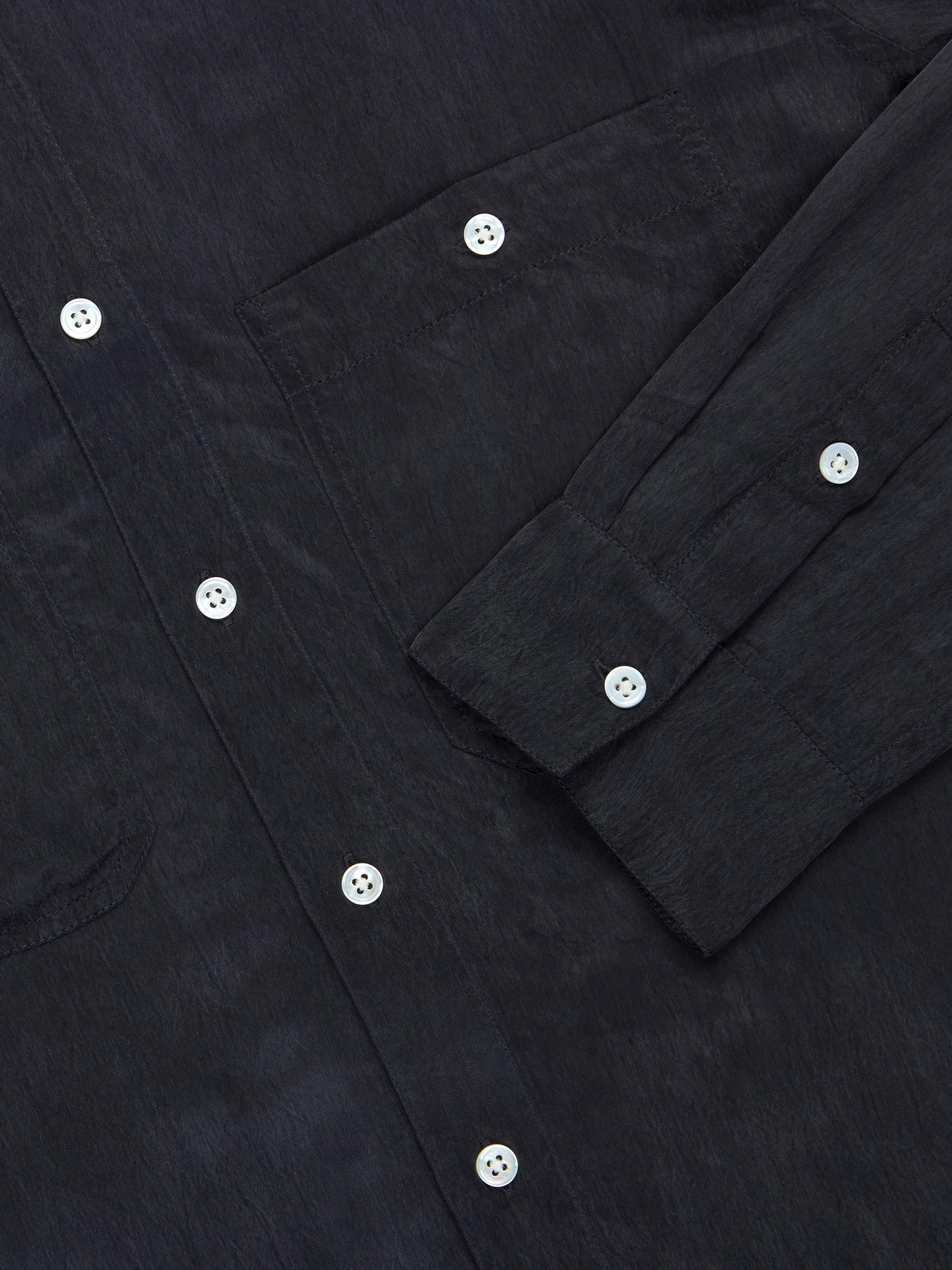 Utility Shirt Black Cupro