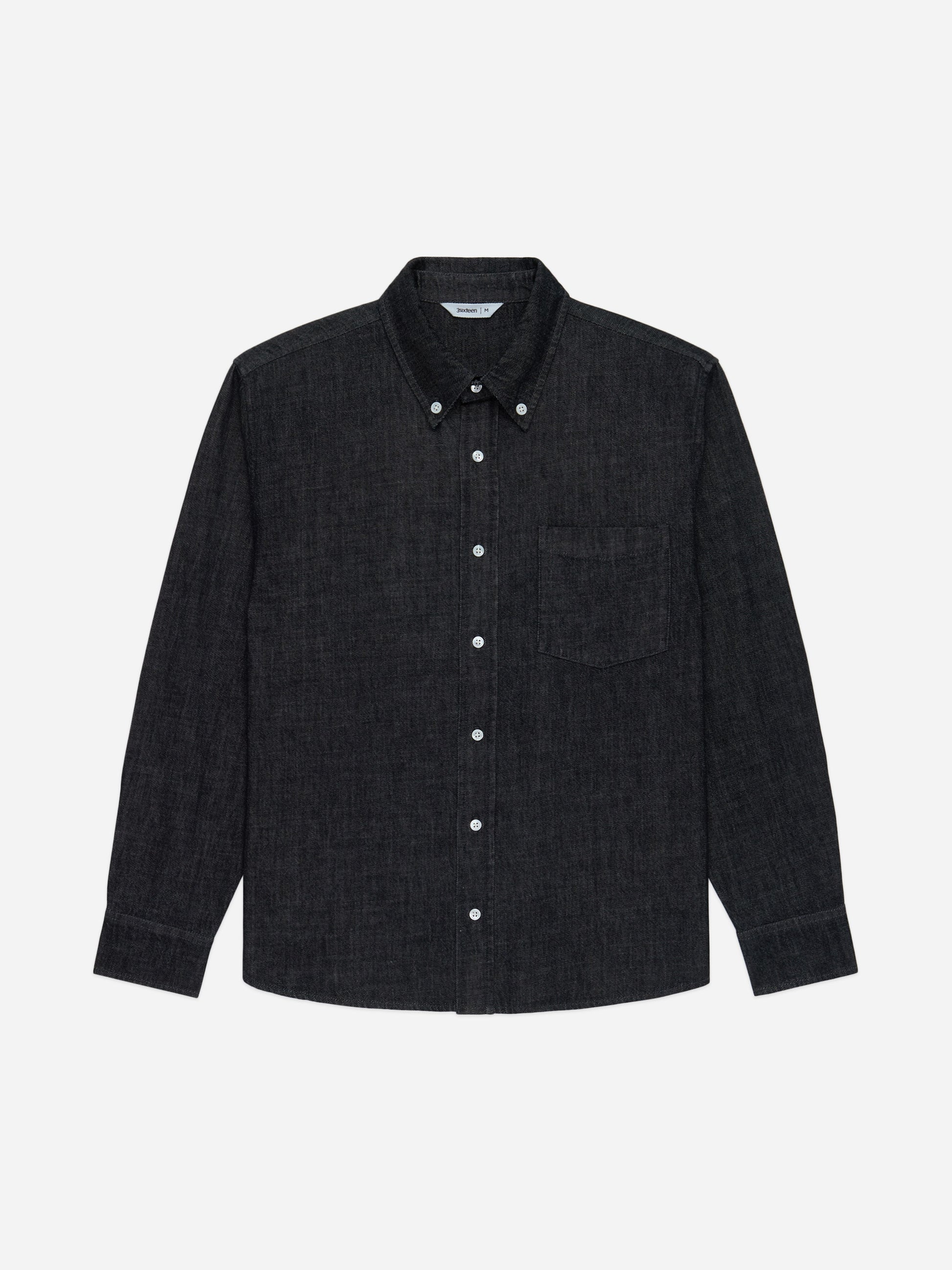 Denim BD Shirt Black/White