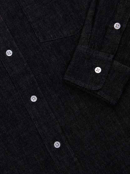 Denim BD Shirt Black/White