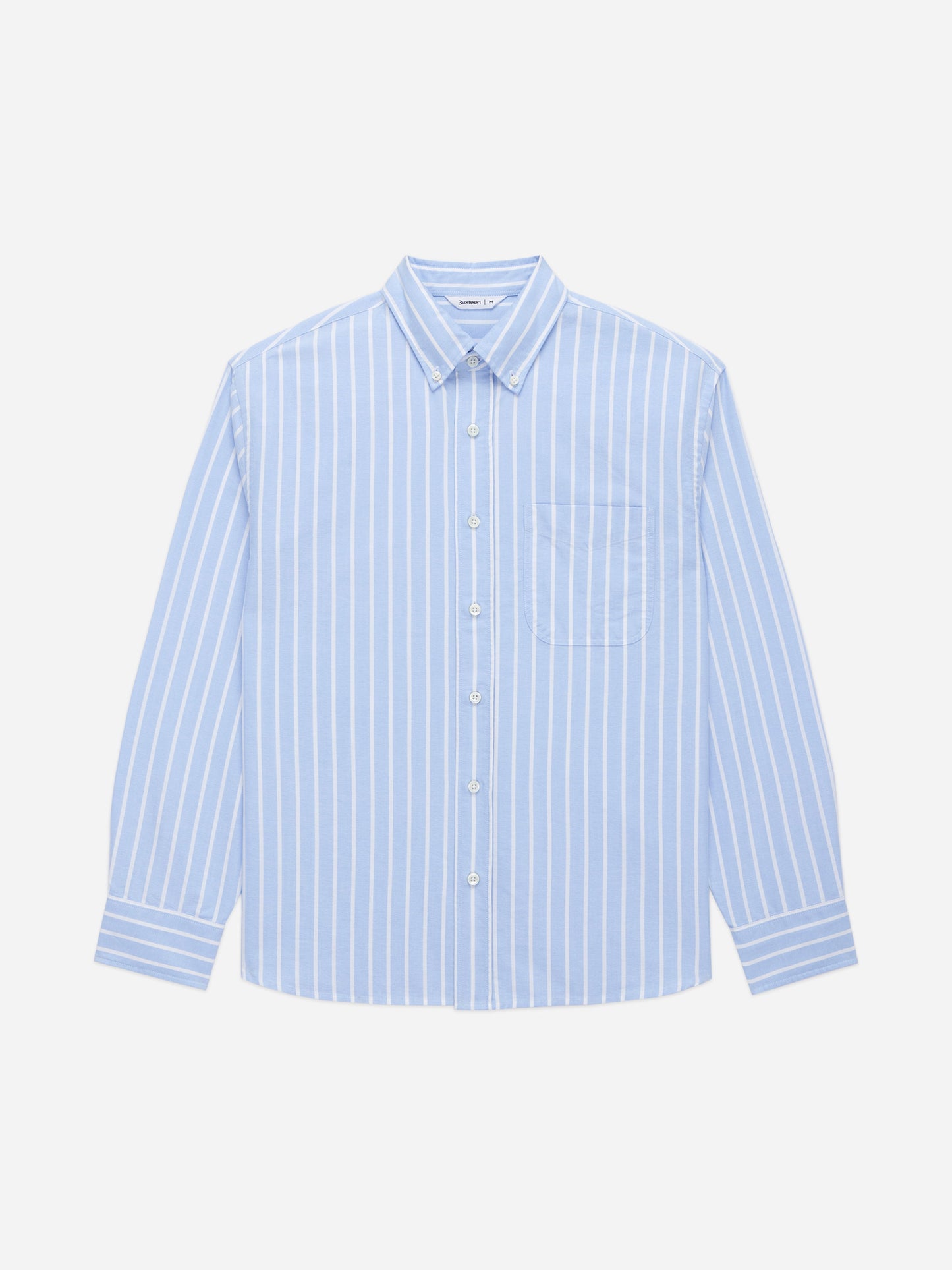 Big Oxford Blue Banker Stripe