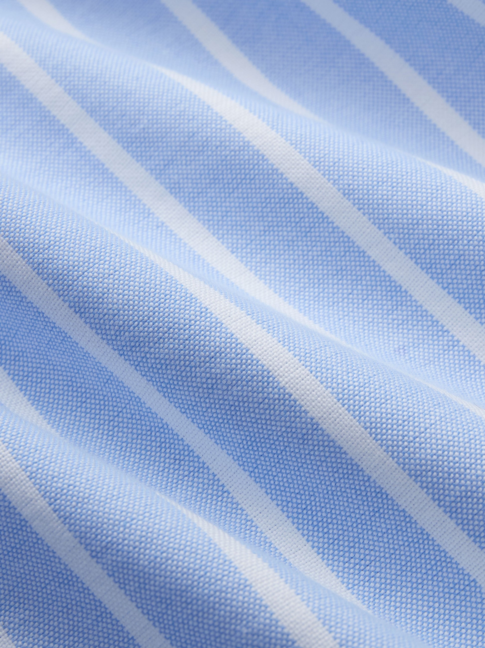 Big Oxford Blue Banker Stripe