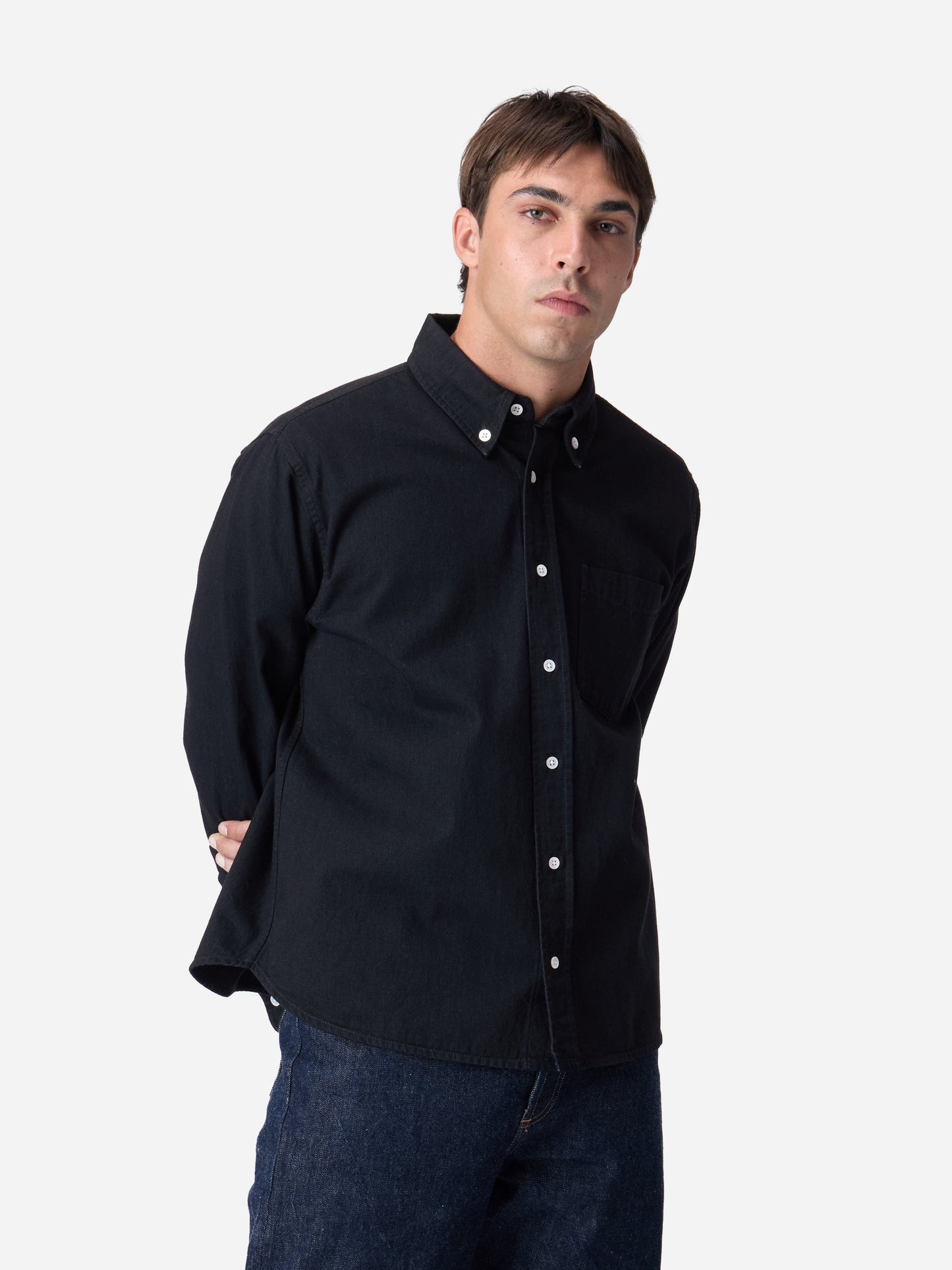 Denim BD Shirt Black Selvedge