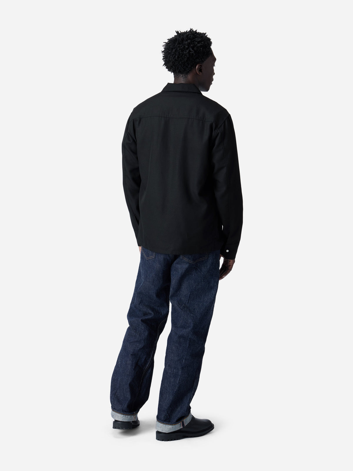 Western Overshirt Black