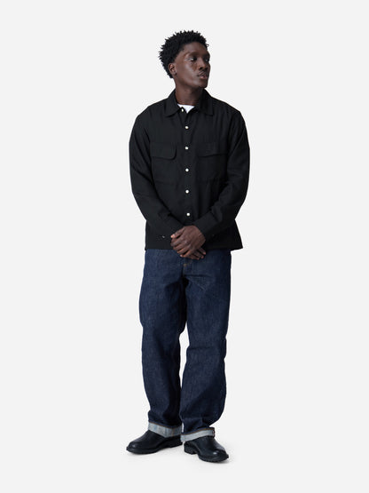 Western Overshirt Black