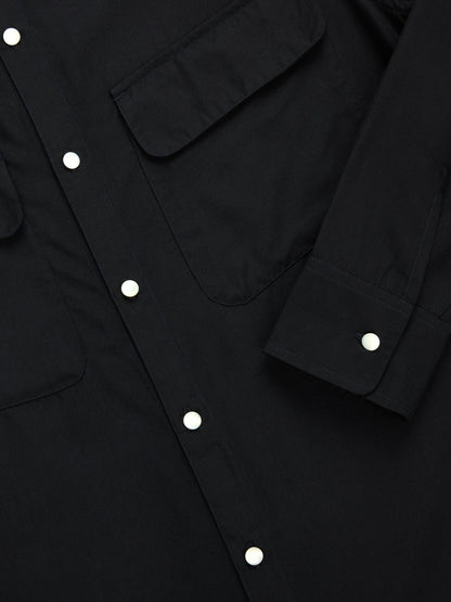 Western Overshirt Black