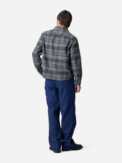 Utility Flannel Static Plaid