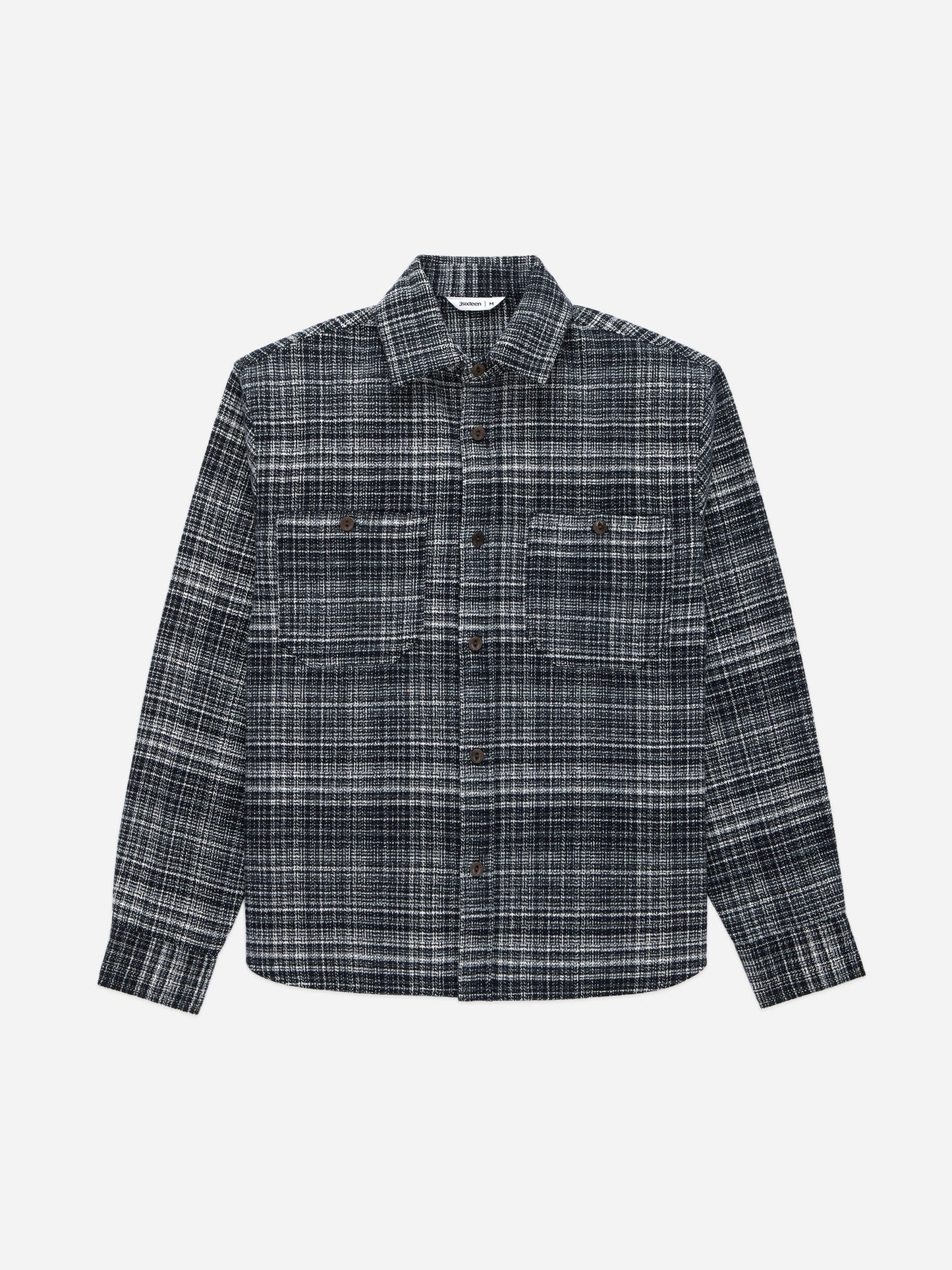 Utility Flannel Static Plaid