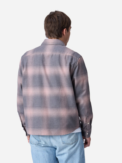 Utility Flannel Mauve Ombre