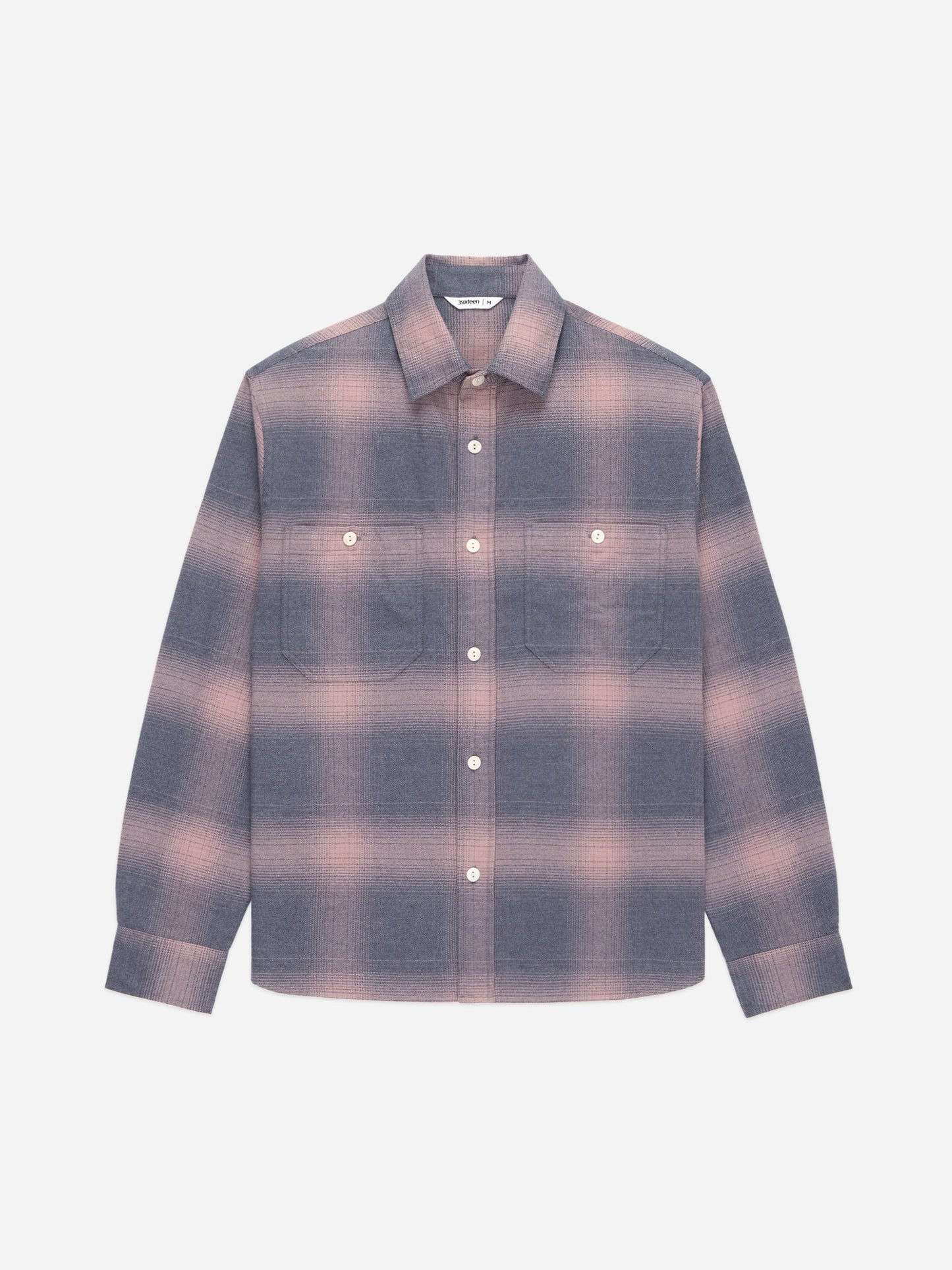 Utility Flannel Mauve Ombre