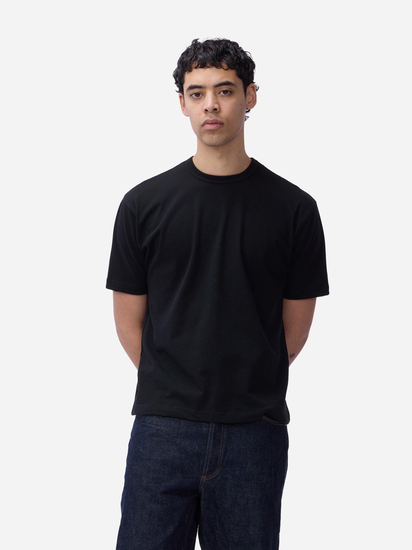 Heavyweight Boxy T-shirt Black