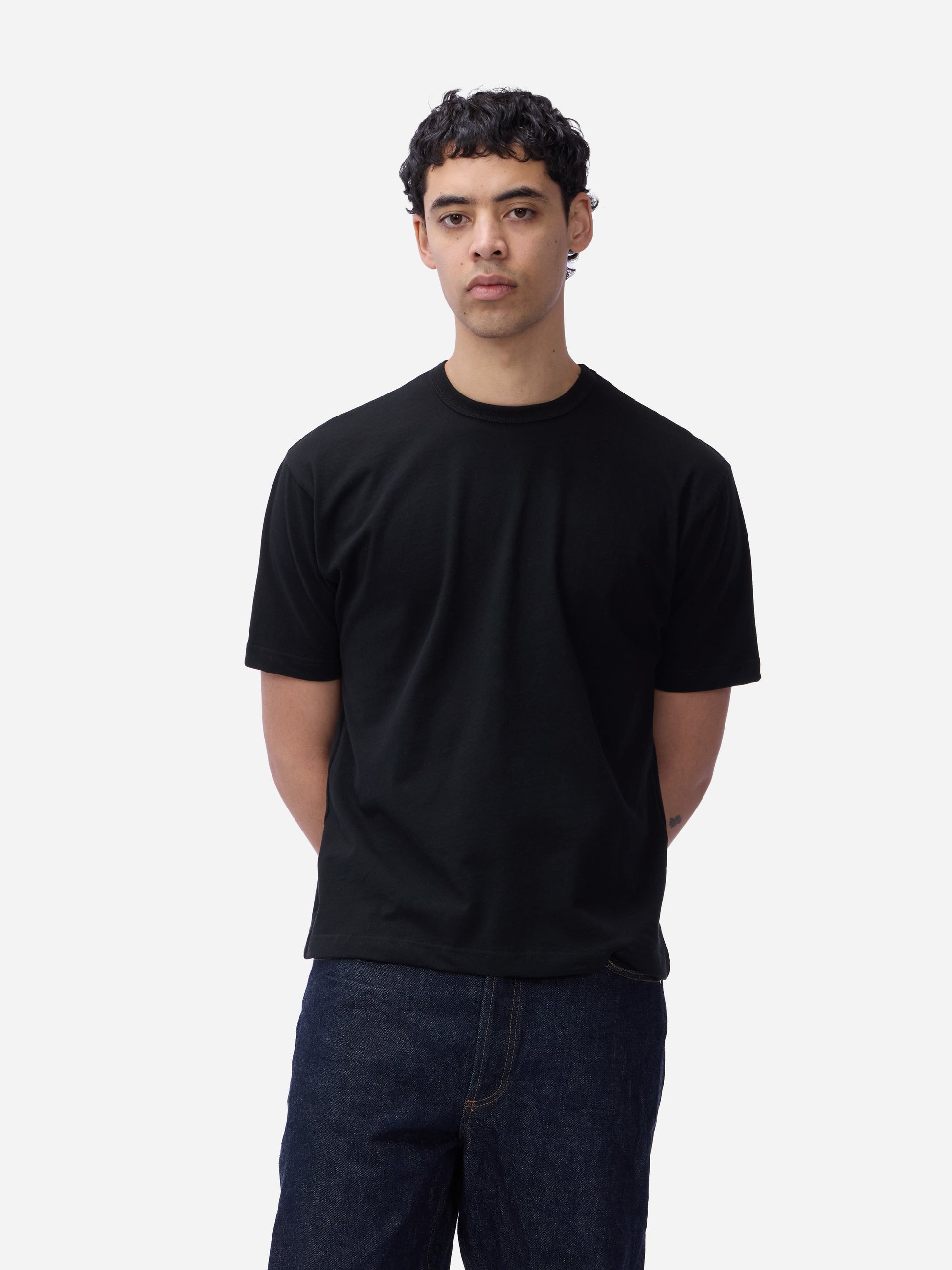 Heavyweight Boxy T-shirt Black