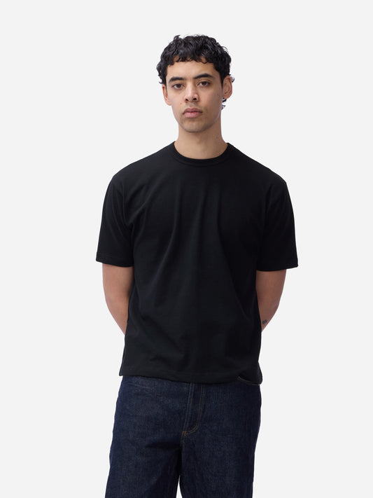 Heavyweight Boxy T-shirt Black