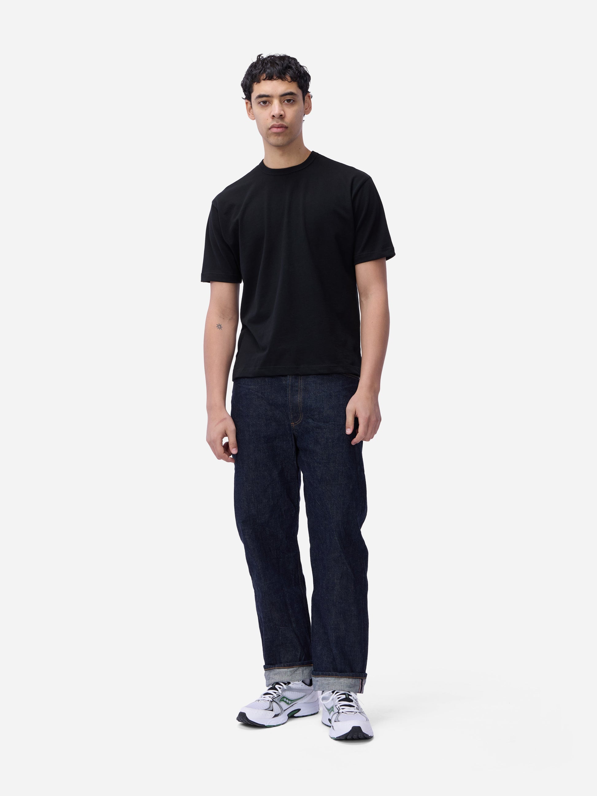 Heavyweight Boxy T-shirt Black