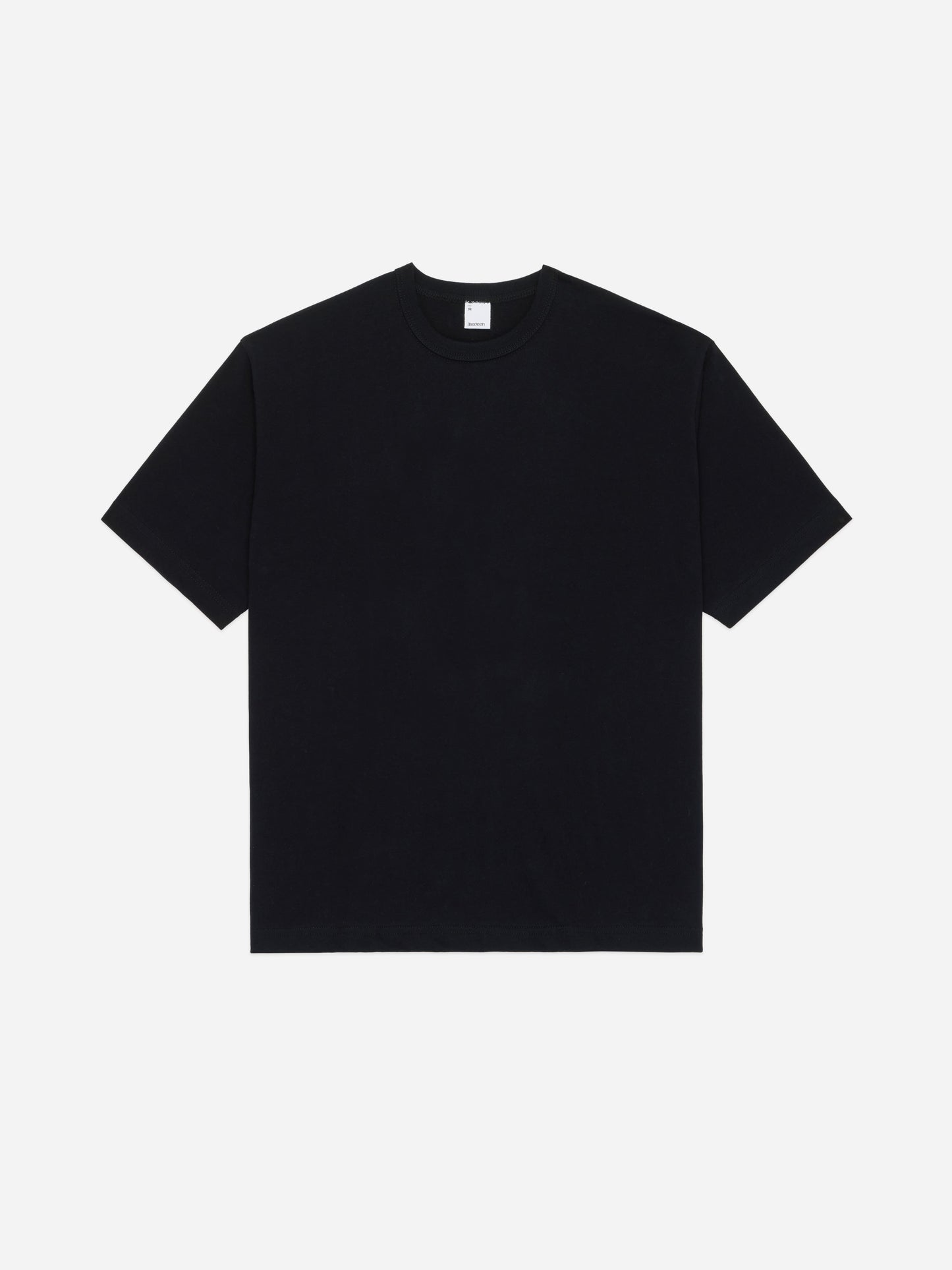 Heavyweight Boxy T-shirt Black