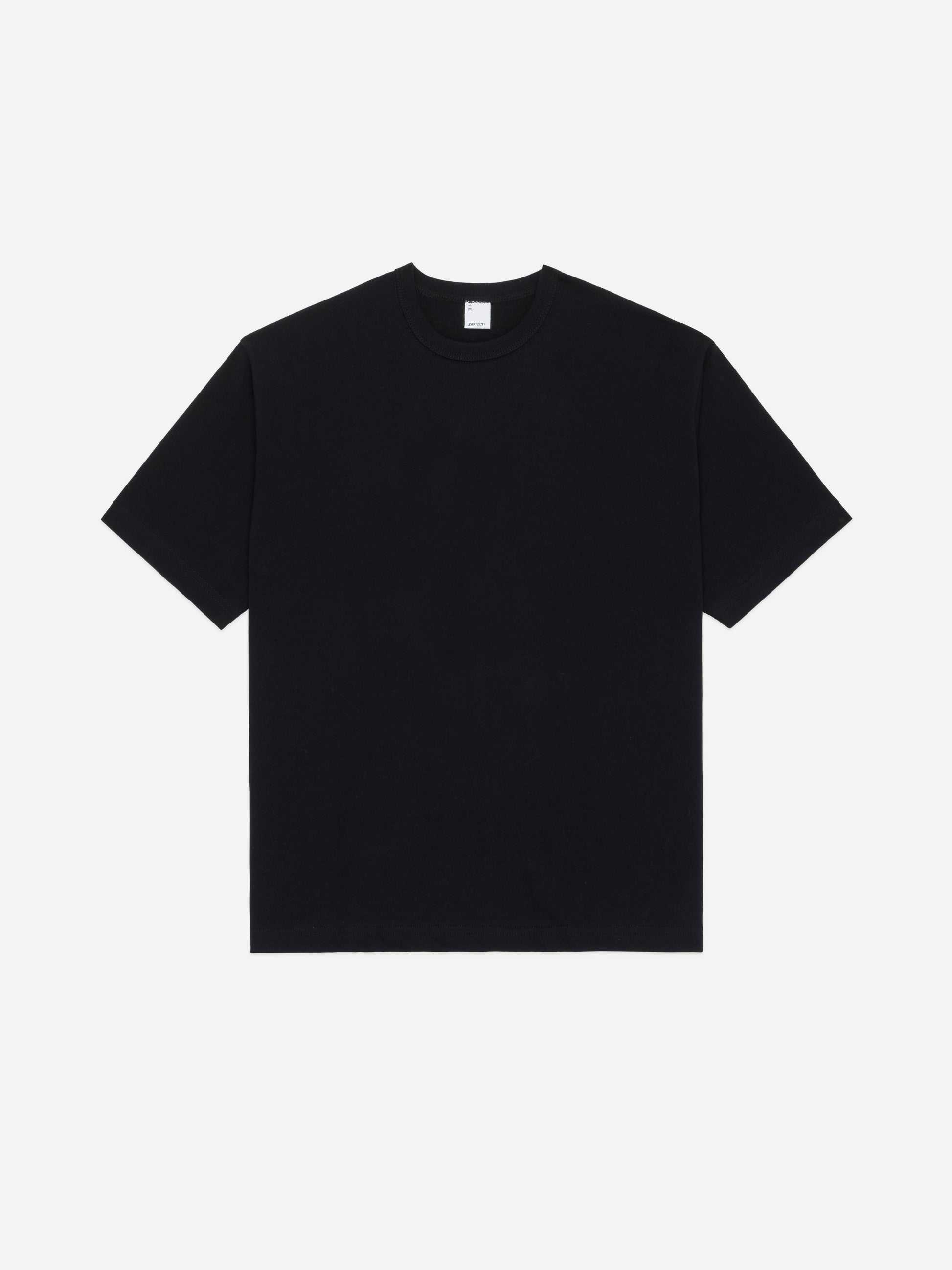 Heavyweight Boxy T-shirt Black
