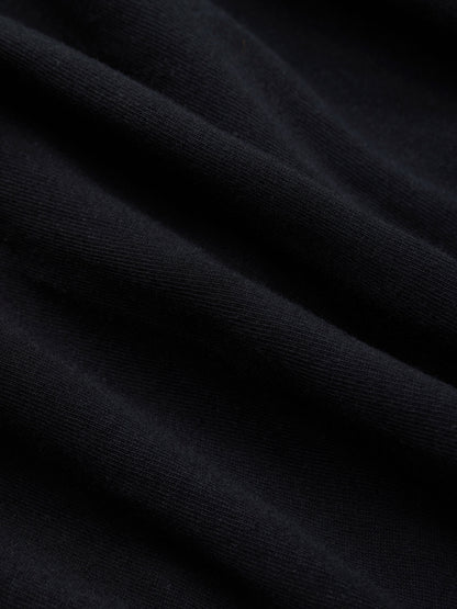 Heavyweight Boxy T-shirt Black