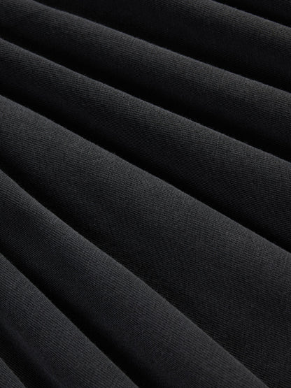 Garment Dyed Pima T-shirt Smoke