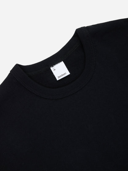 Heavyweight Boxy Long Sleeve T-shirt Black