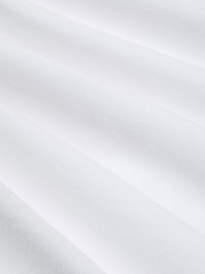 Heavyweight Boxy Long Sleeve T-shirt White