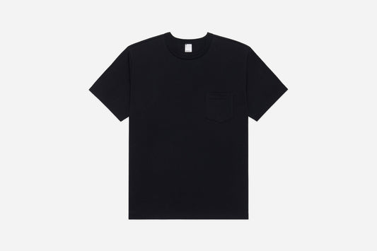 Pima Pocket T-Shirt Black (2 Pack)
