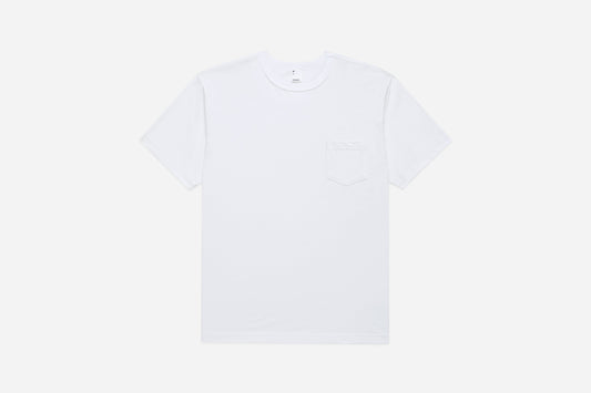 Pima Pocket T-Shirt White (2 Pack)