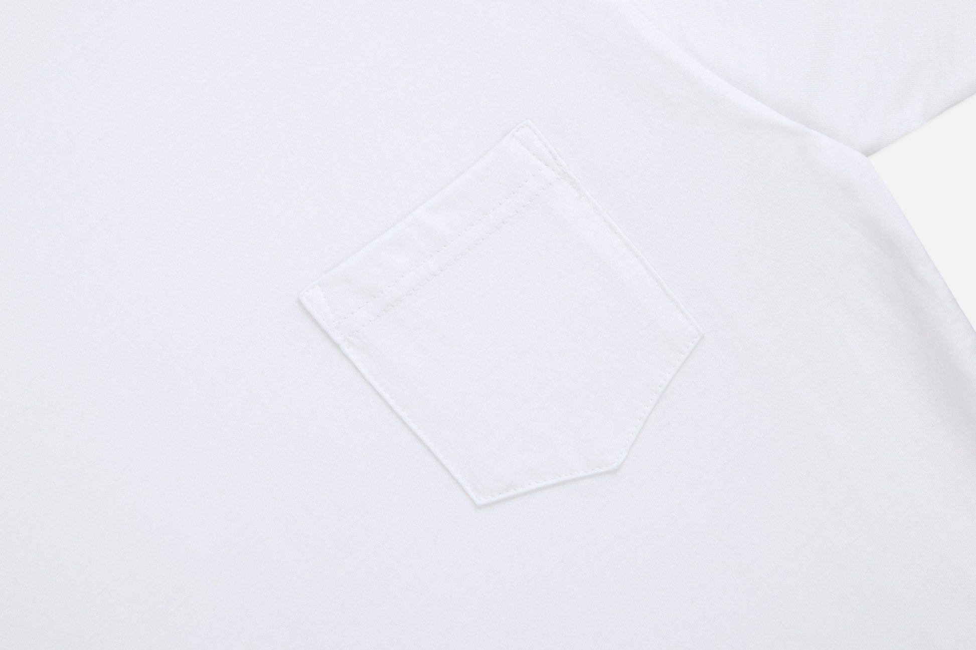 Pima Pocket T-Shirt White (2 Pack)