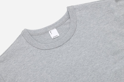 Heavyweight T-Shirt Heather Grey (2 Pack)