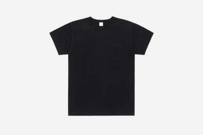 Heavyweight Pocket T-Shirt Black (2 Pack)