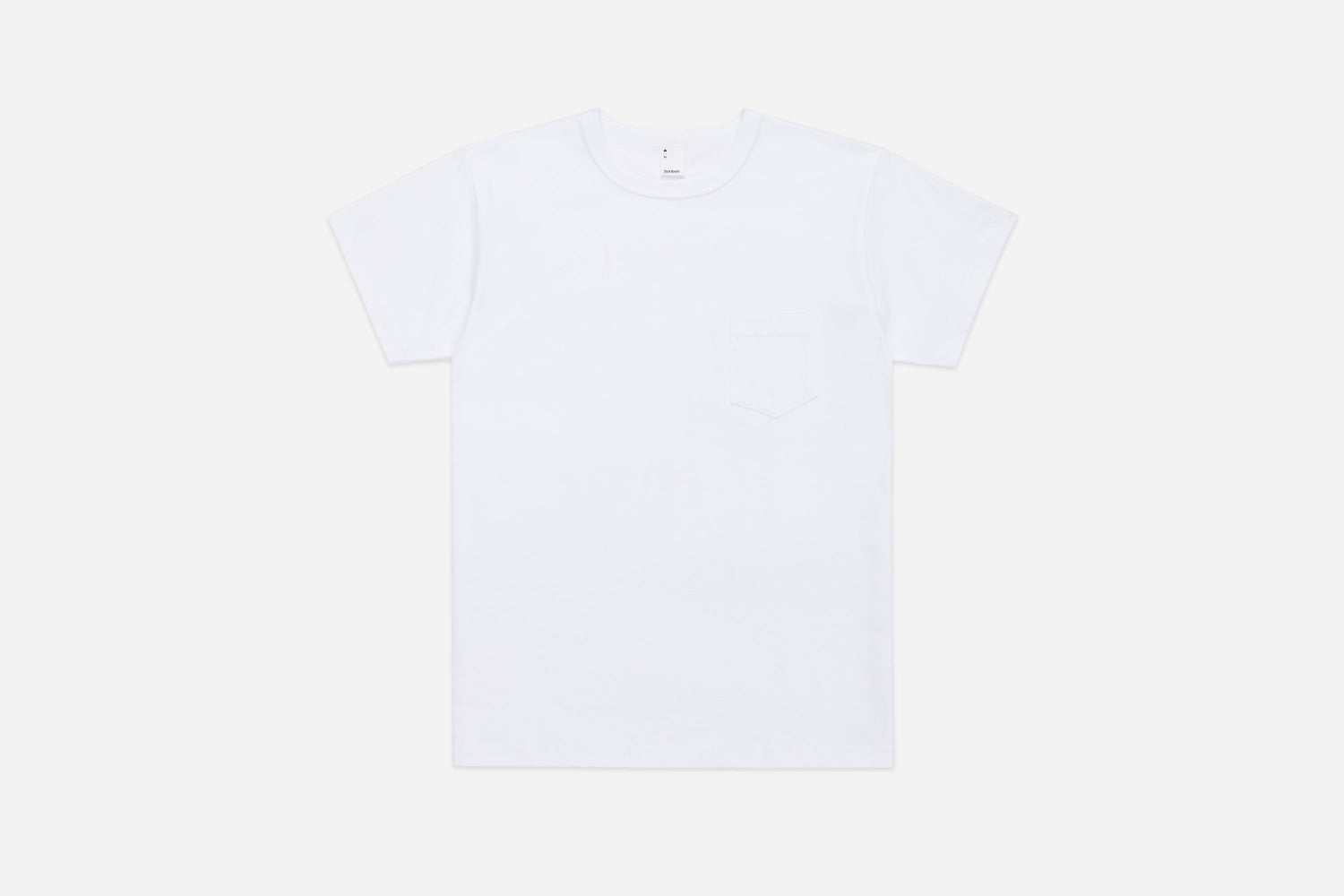 Heavyweight Pocket T-Shirt White (2 Pack)