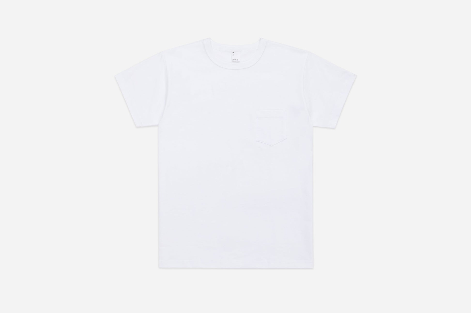 Heavyweight Pocket T-Shirt White (2 Pack)