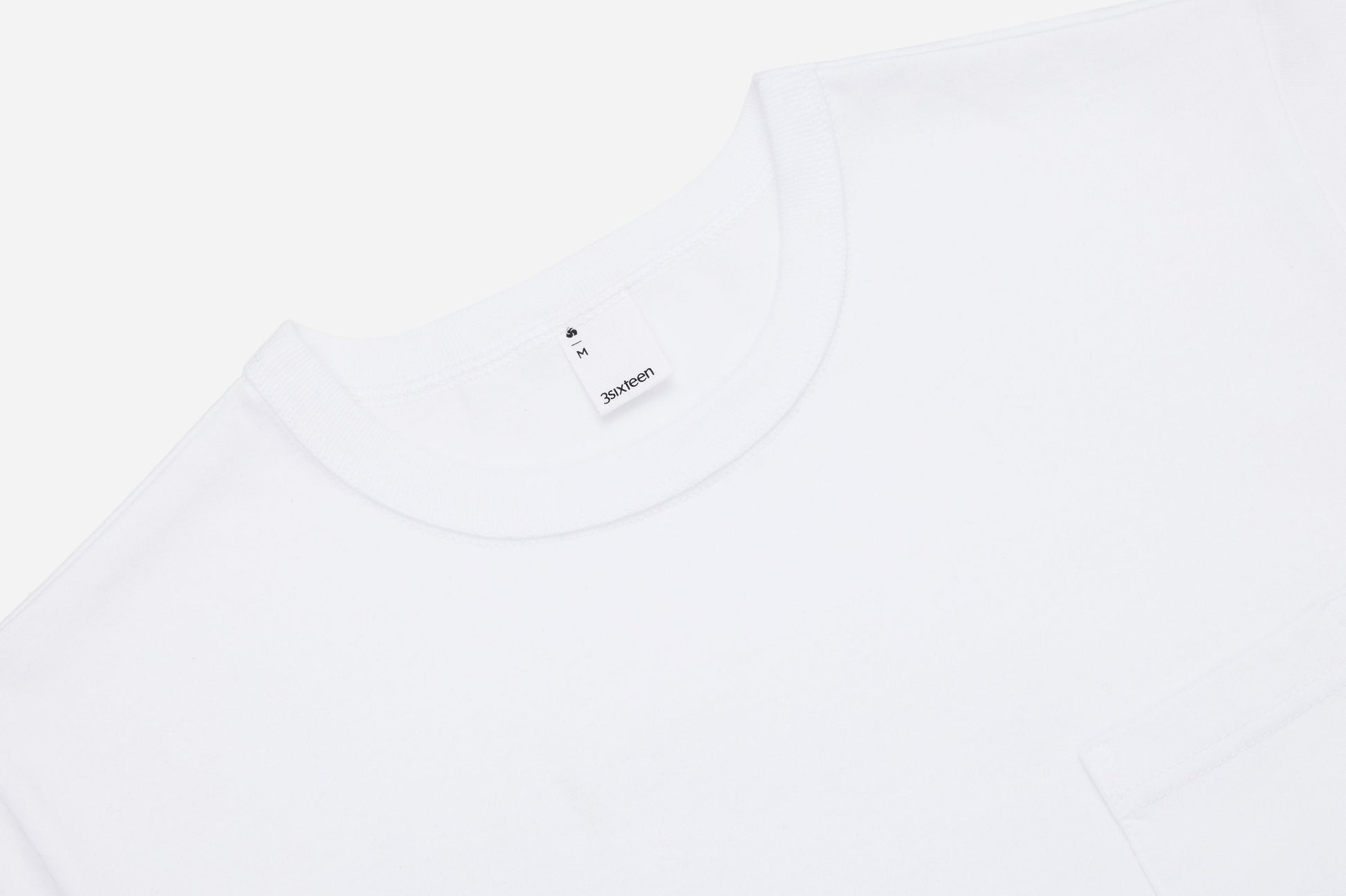 Heavyweight Pocket T-Shirt White (2 Pack)