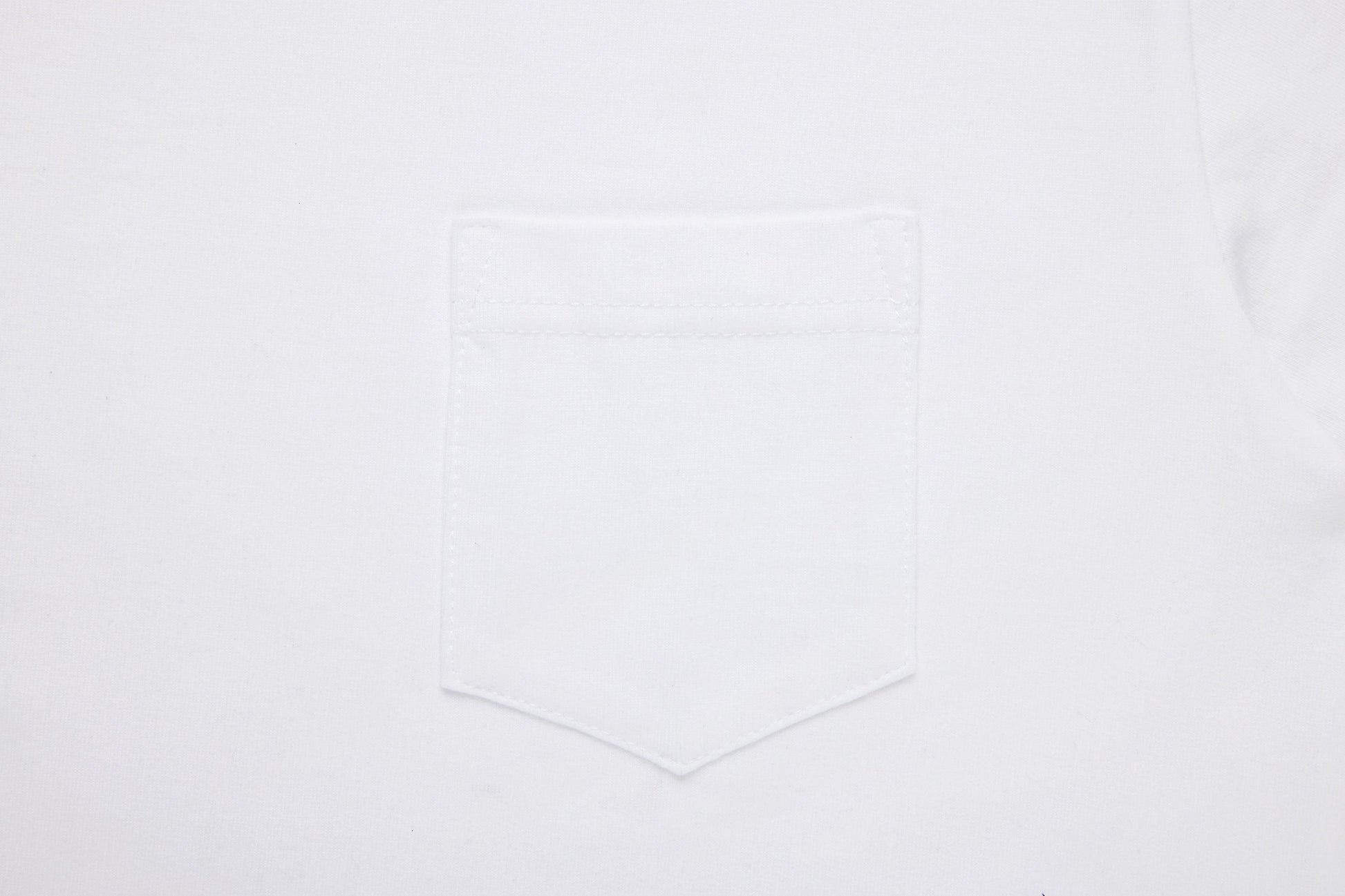Heavyweight Pocket T-Shirt White (2 Pack)