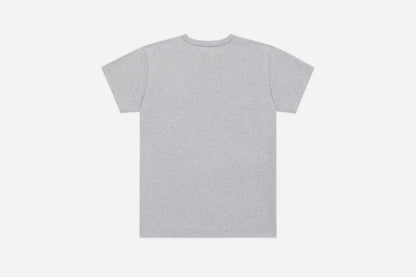 Heavyweight Pocket T-Shirt Heather Grey (2 Pack)