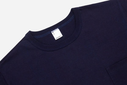 Heavyweight Pocket T-Shirt Indigo (2 Pack)