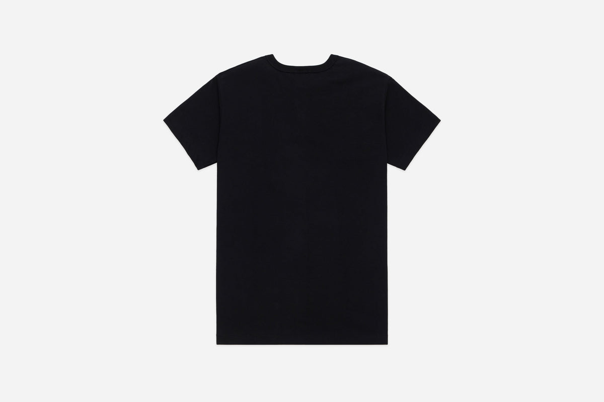 Short Sleeve Henley Black