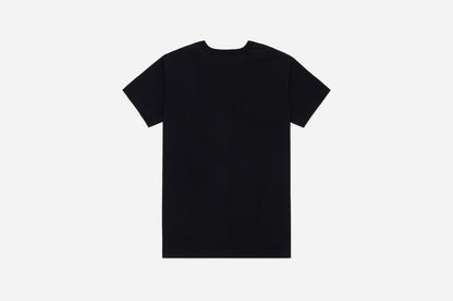 Short Sleeve Henley Black