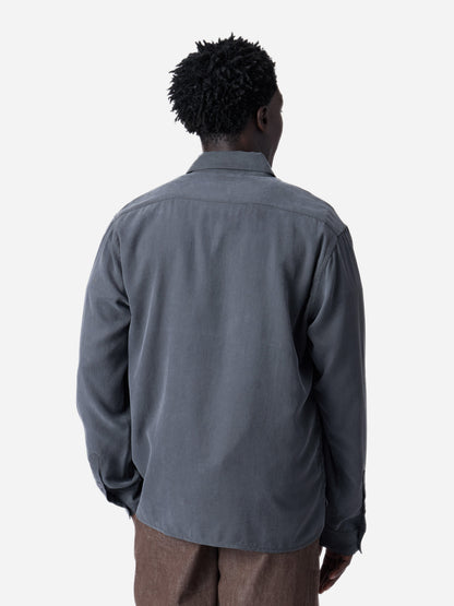 Mechanic Shirt Charcoal Lyocell