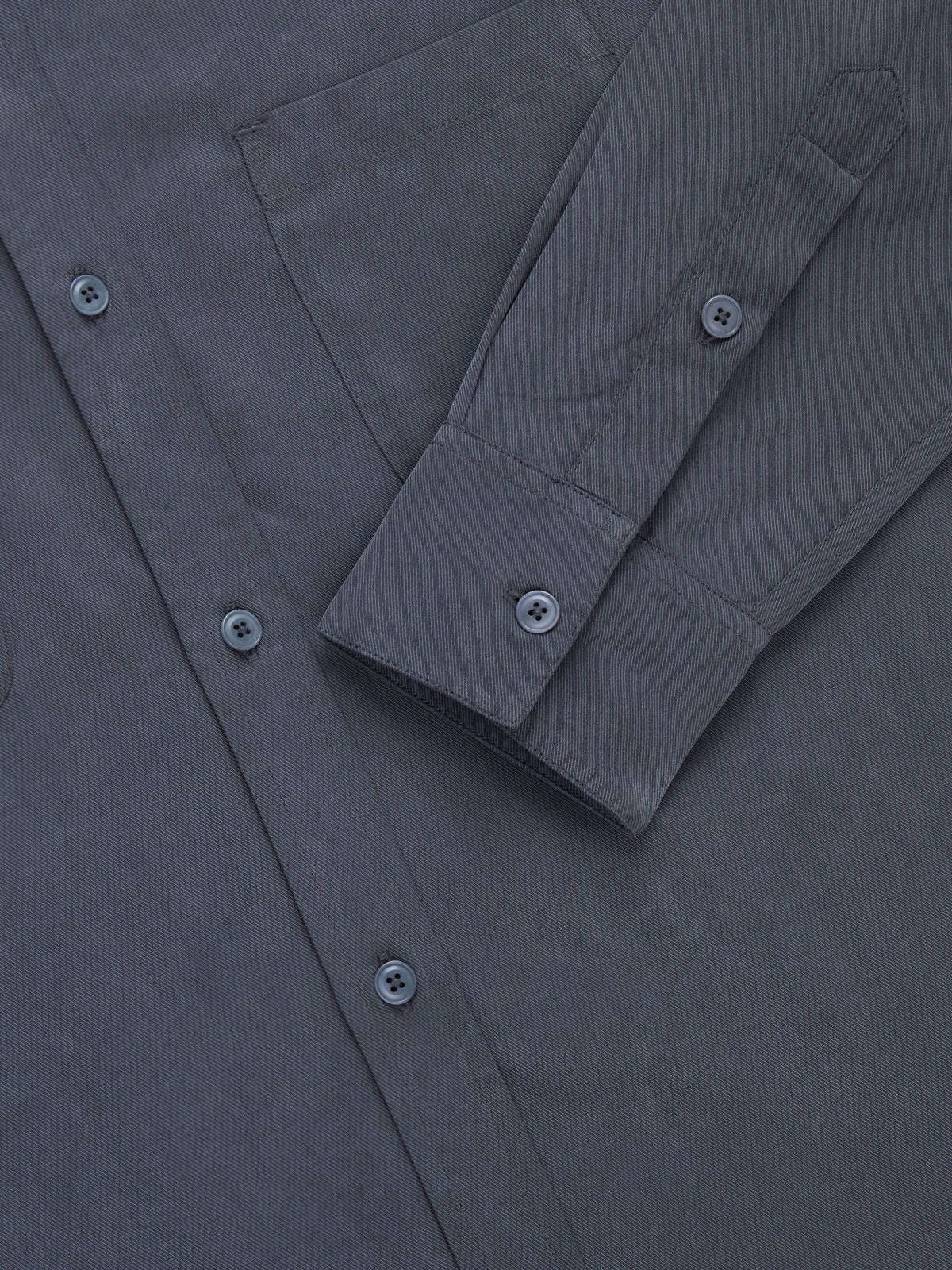 Mechanic Shirt Charcoal Lyocell