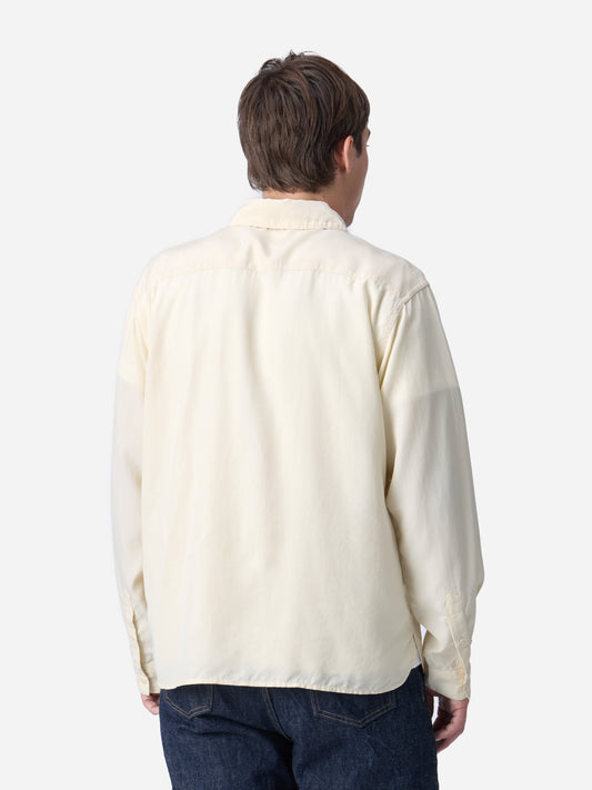Mechanic Shirt Ivory Lyocell
