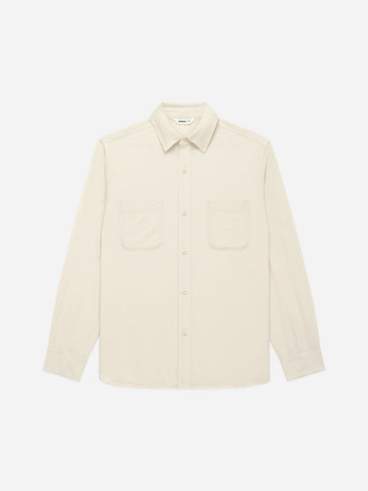 Mechanic Shirt Ivory Lyocell